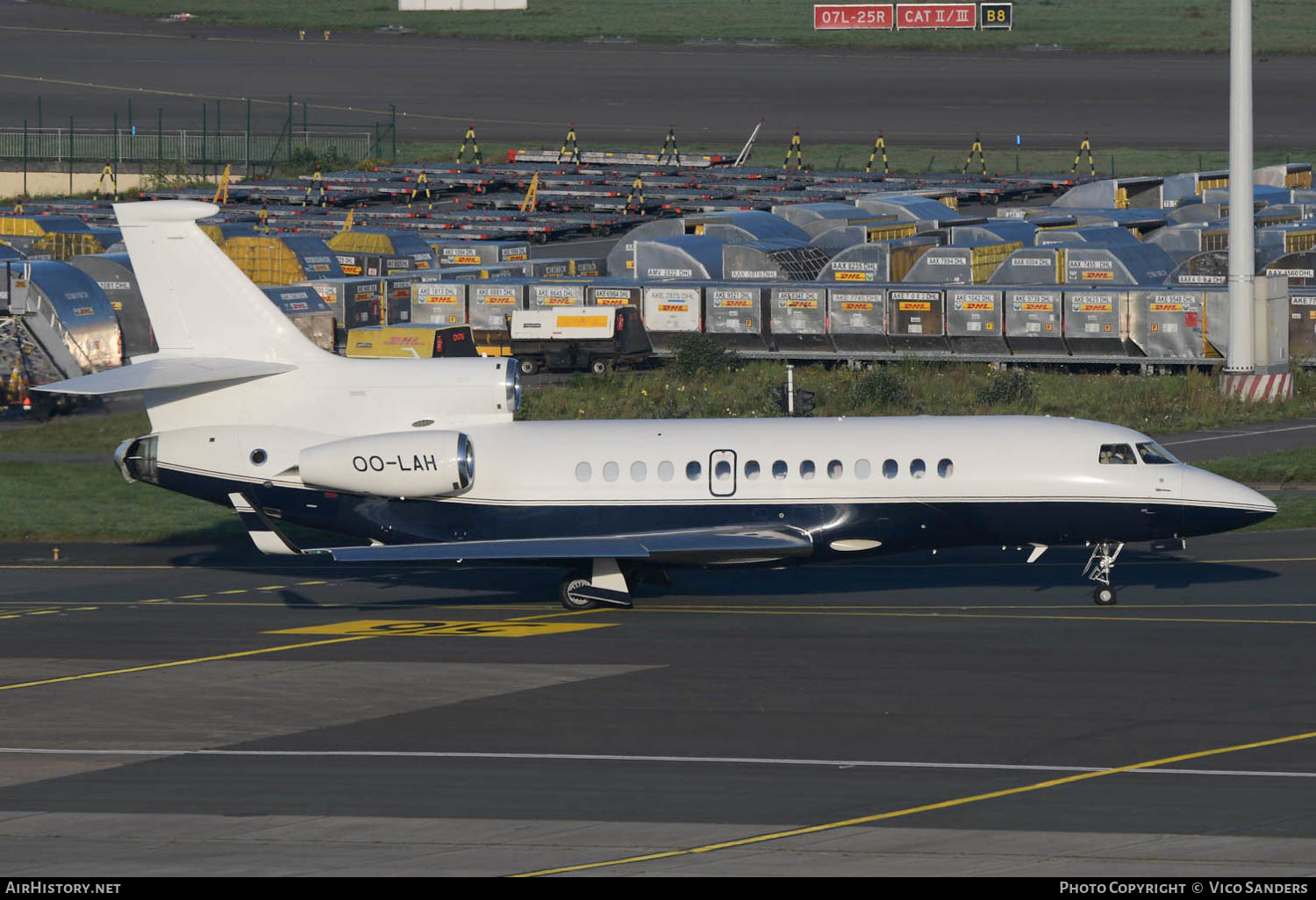 Aircraft Photo of OO-LAH | Dassault Falcon 7X | AirHistory.net #633722