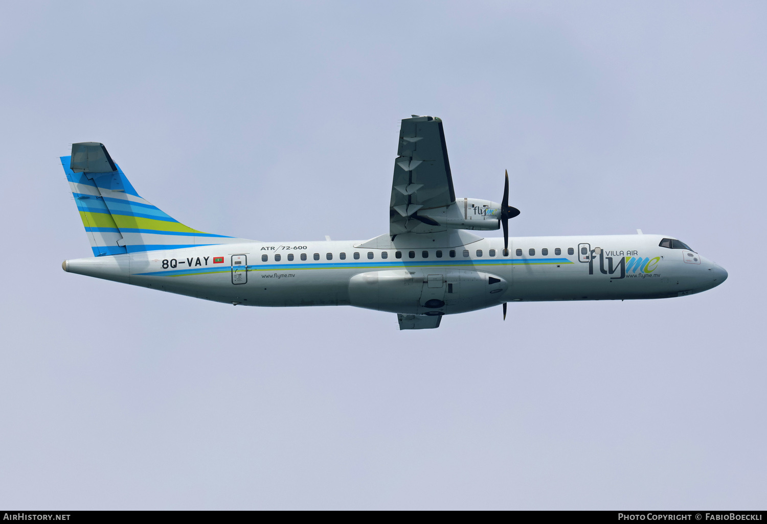 Aircraft Photo of 8Q-VAY | ATR ATR-72-600 (ATR-72-212A) | FlyMe | AirHistory.net #633728