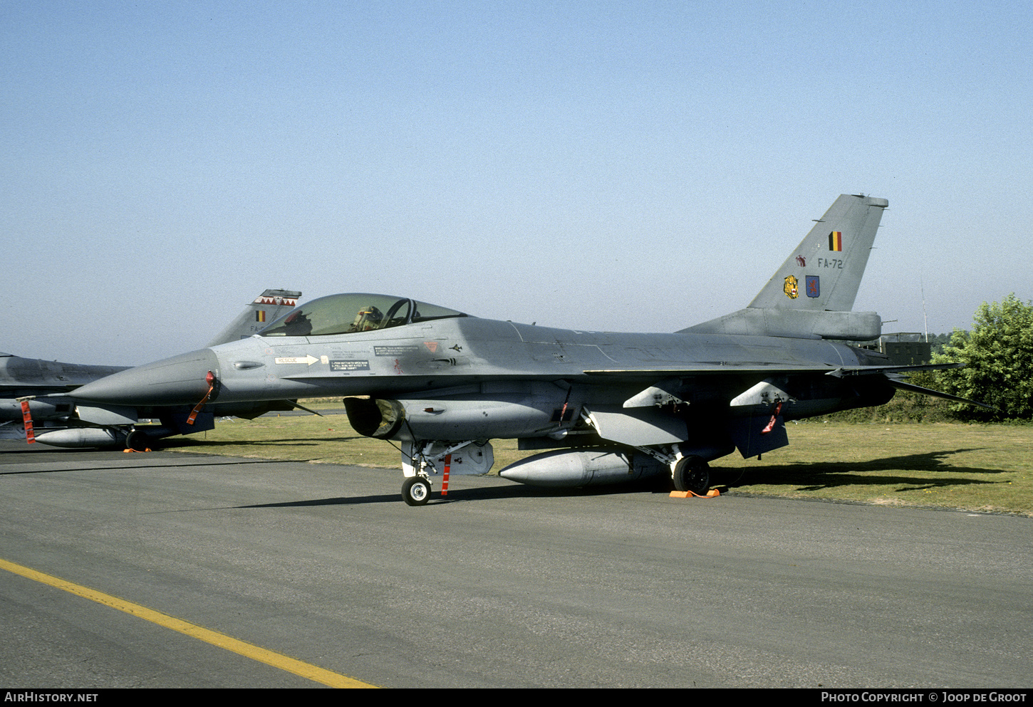 Aircraft Photo of FA-72 | General Dynamics F-16A Fighting Falcon | Belgium - Air Force | AirHistory.net #633737