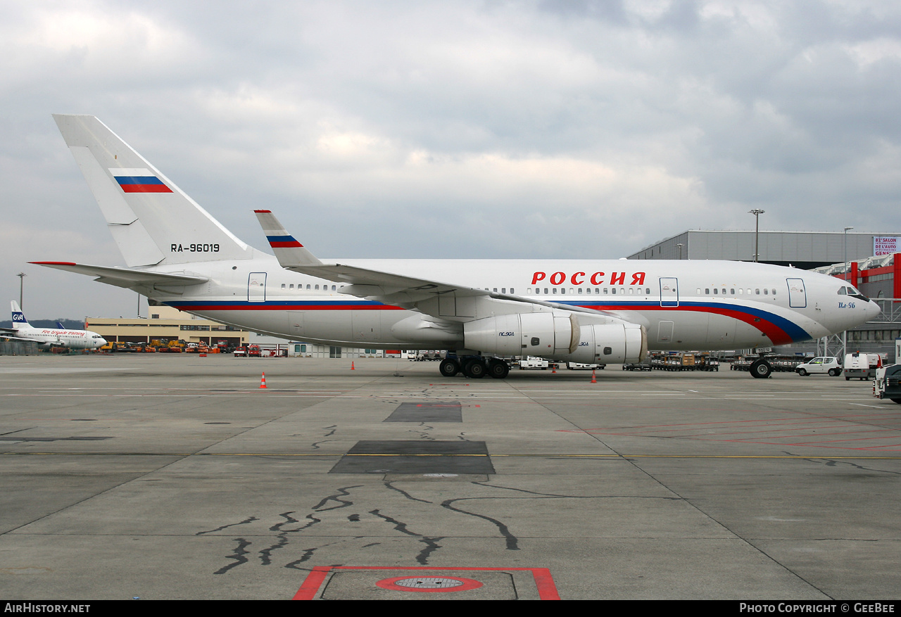 Aircraft Photo of RA-96019 | Ilyushin Il-96-300 | Rossiya - Special Flight Detachment | AirHistory.net #633738