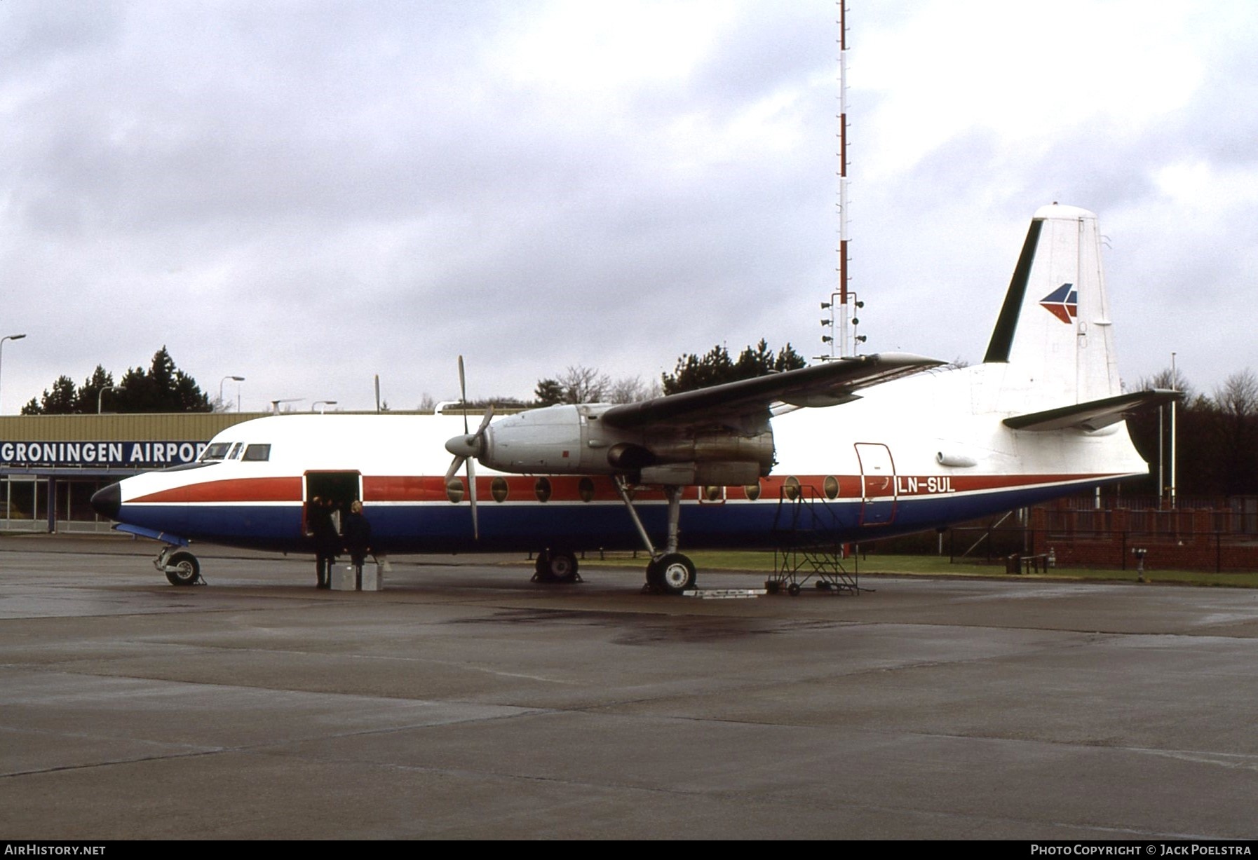Aircraft Photo of LN-SUL | Fokker F27-100 Friendship | Air Executive Norway | AirHistory.net #633741