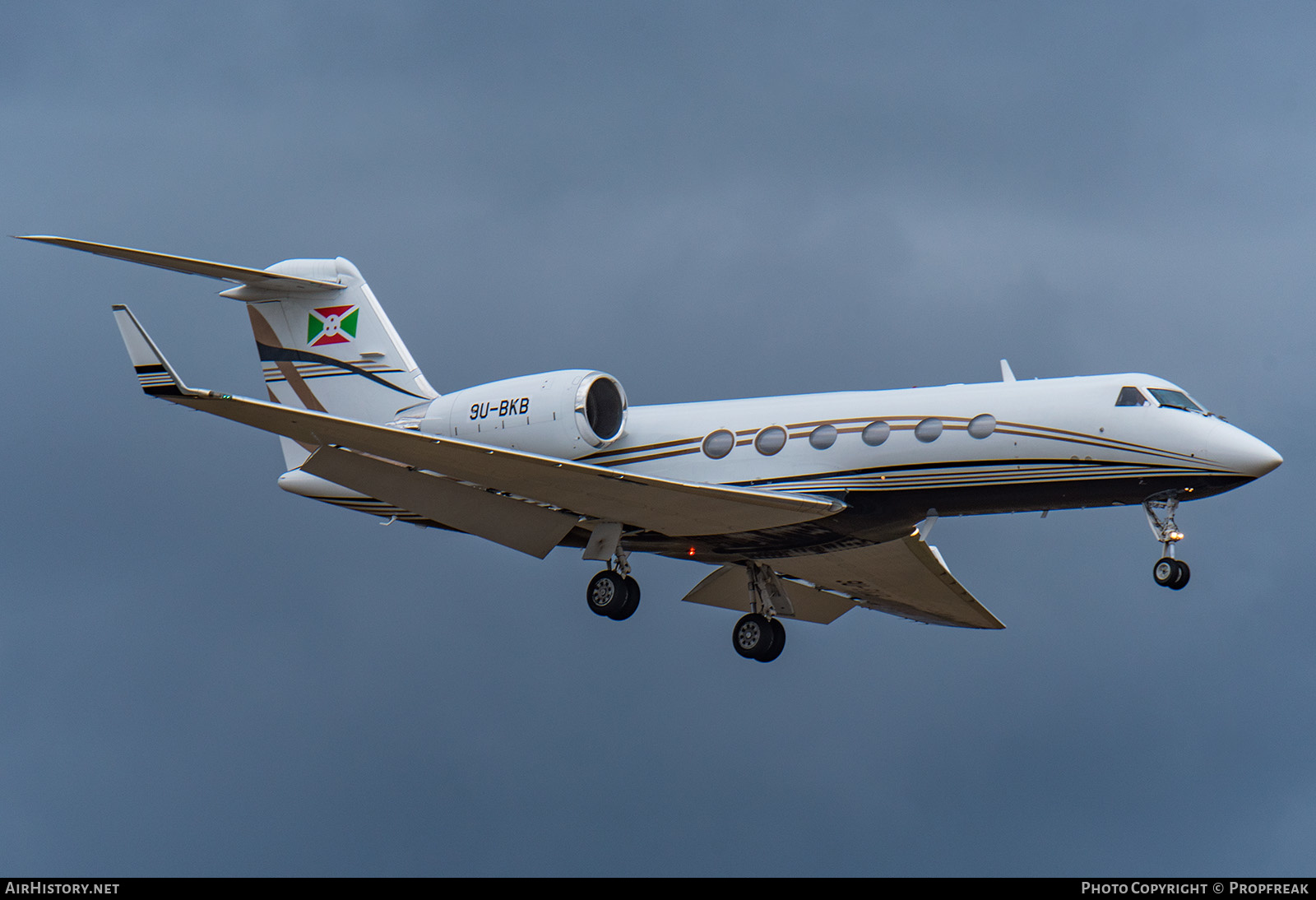 Aircraft Photo of 9U-BKB | Gulfstream Aerospace G-IV Gulfstream IV | Burundi - Air Force | AirHistory.net #633744