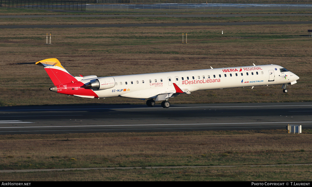 Aircraft Photo of EC-MJP | Bombardier CRJ-1000ER NG (CL-600-2E25) | Iberia Regional | AirHistory.net #633750