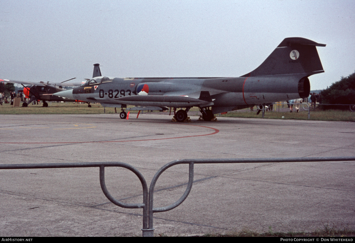 Aircraft Photo of D-8293 | Lockheed RF-104G Starfighter | Netherlands - Air Force | AirHistory.net #633759