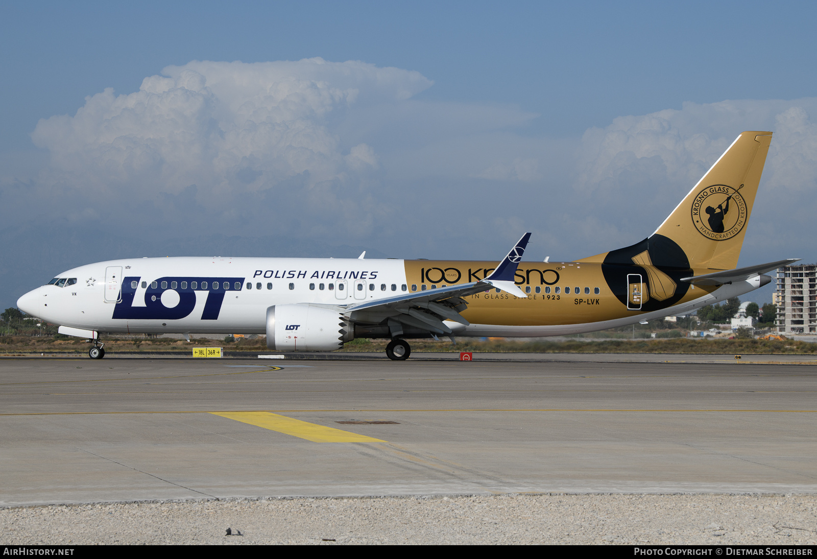 Aircraft Photo of SP-LVK | Boeing 737-8 Max 8 | LOT Polish Airlines - Polskie Linie Lotnicze | AirHistory.net #633779