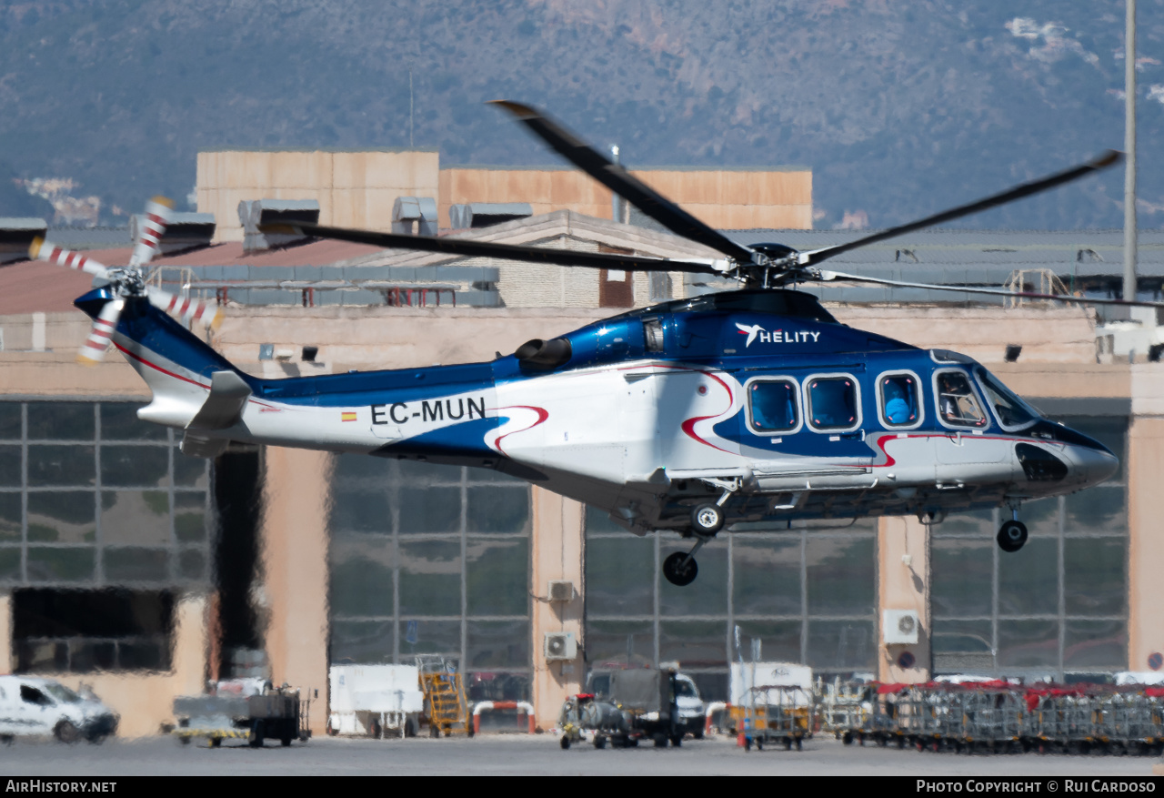 Aircraft Photo of EC-MUN | AgustaWestland AW-139 | Hélity Copter Airlines | AirHistory.net #633799