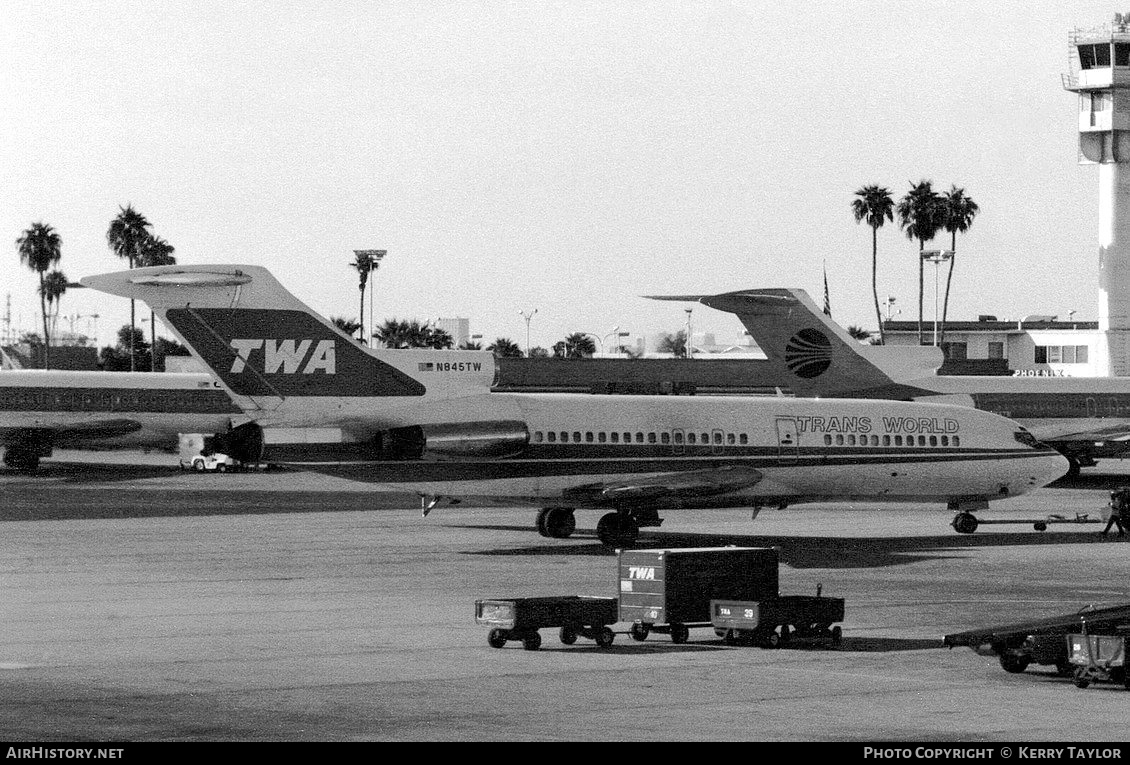 Aircraft Photo of N845TW | Boeing 727-31 | Trans World Airlines - TWA | AirHistory.net #633800
