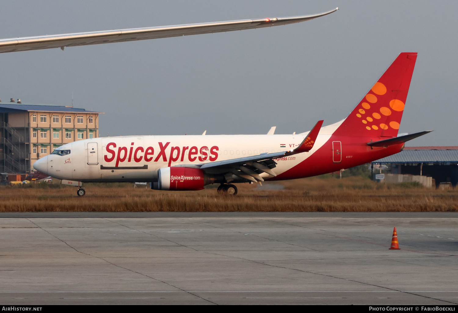 Aircraft Photo of VT-SFD | Boeing 737-75C(F) | SpiceXpress | AirHistory.net #633801