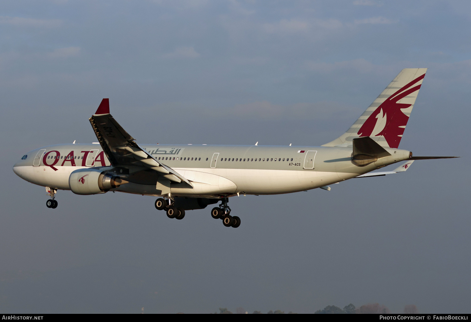 Aircraft Photo of A7-ACS | Airbus A330-202 | Qatar Airways | AirHistory.net #633806