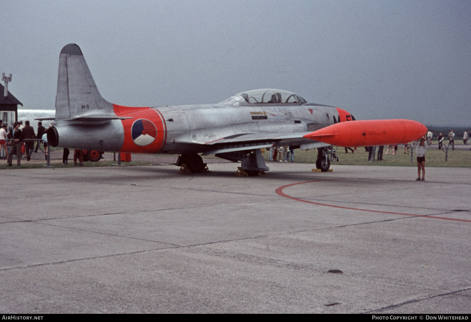 Aircraft Photo of M-5 / 51-9028 | Lockheed T-33A | Netherlands - Air Force | AirHistory.net #633808