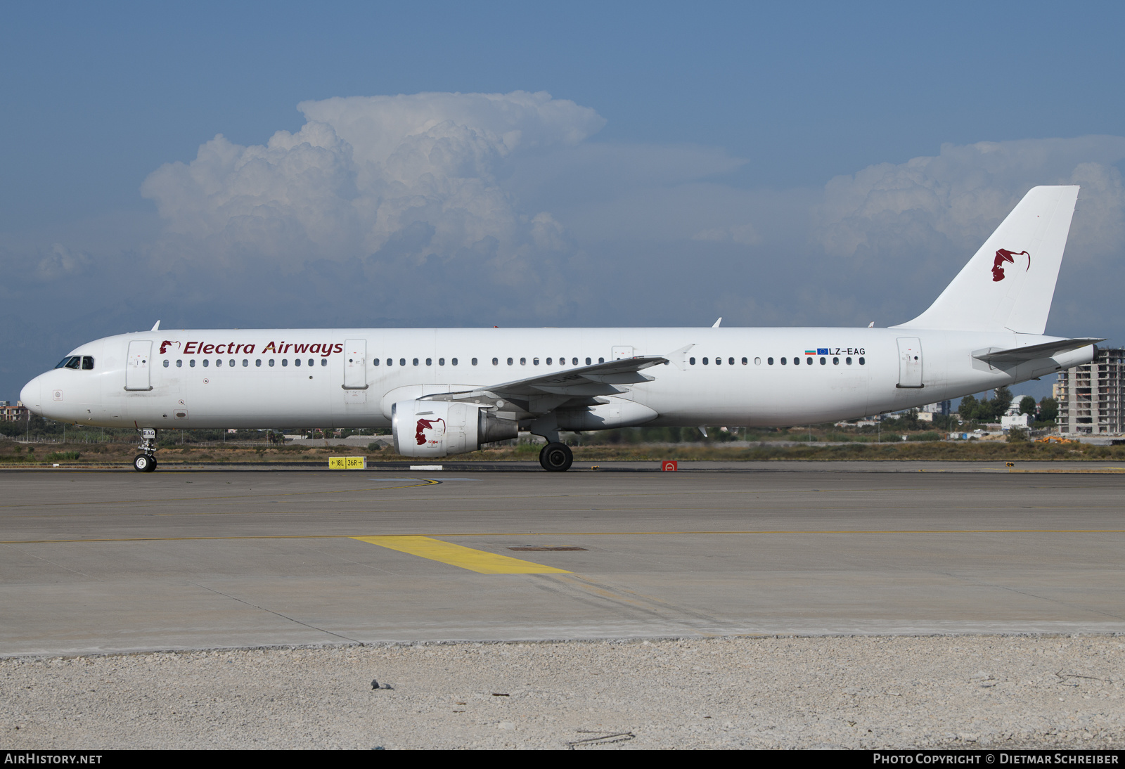Aircraft Photo of LZ-EAG | Airbus A321-111 | Electra Airways | AirHistory.net #633810