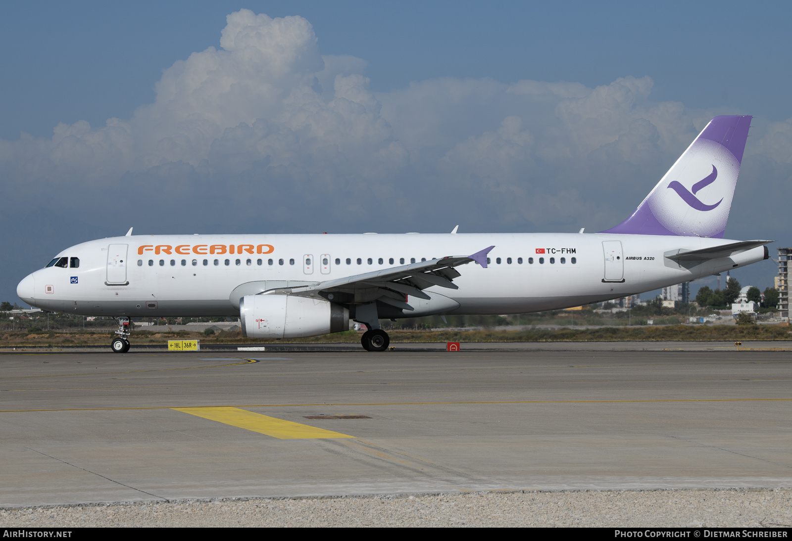 Aircraft Photo of TC-FHM | Airbus A320-232 | Freebird Airlines | AirHistory.net #633812