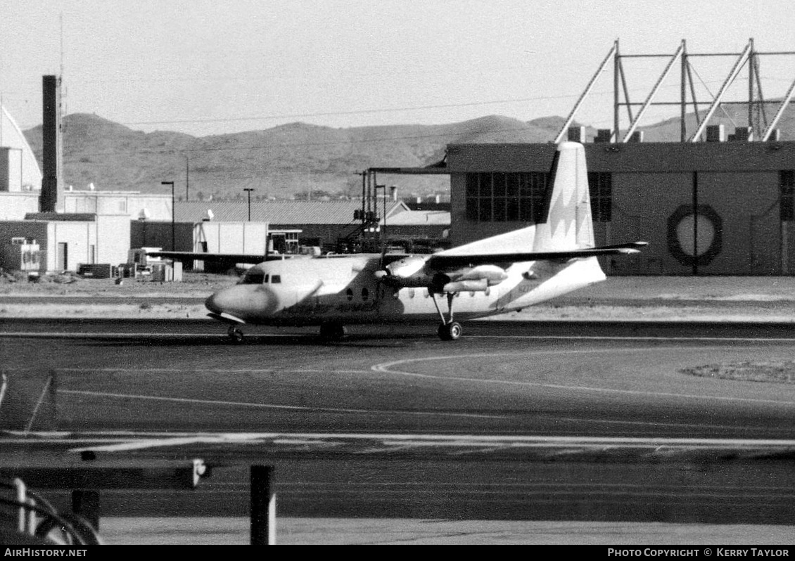 Aircraft Photo of N2772R | Fairchild F-27A | Hughes Airwest | AirHistory.net #633818