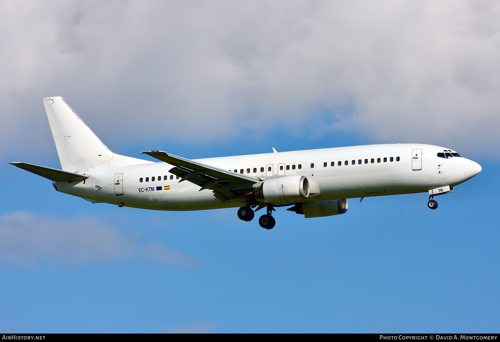 Aircraft Photo of EC-KTM | Boeing 737-408 | AirHistory.net #633820