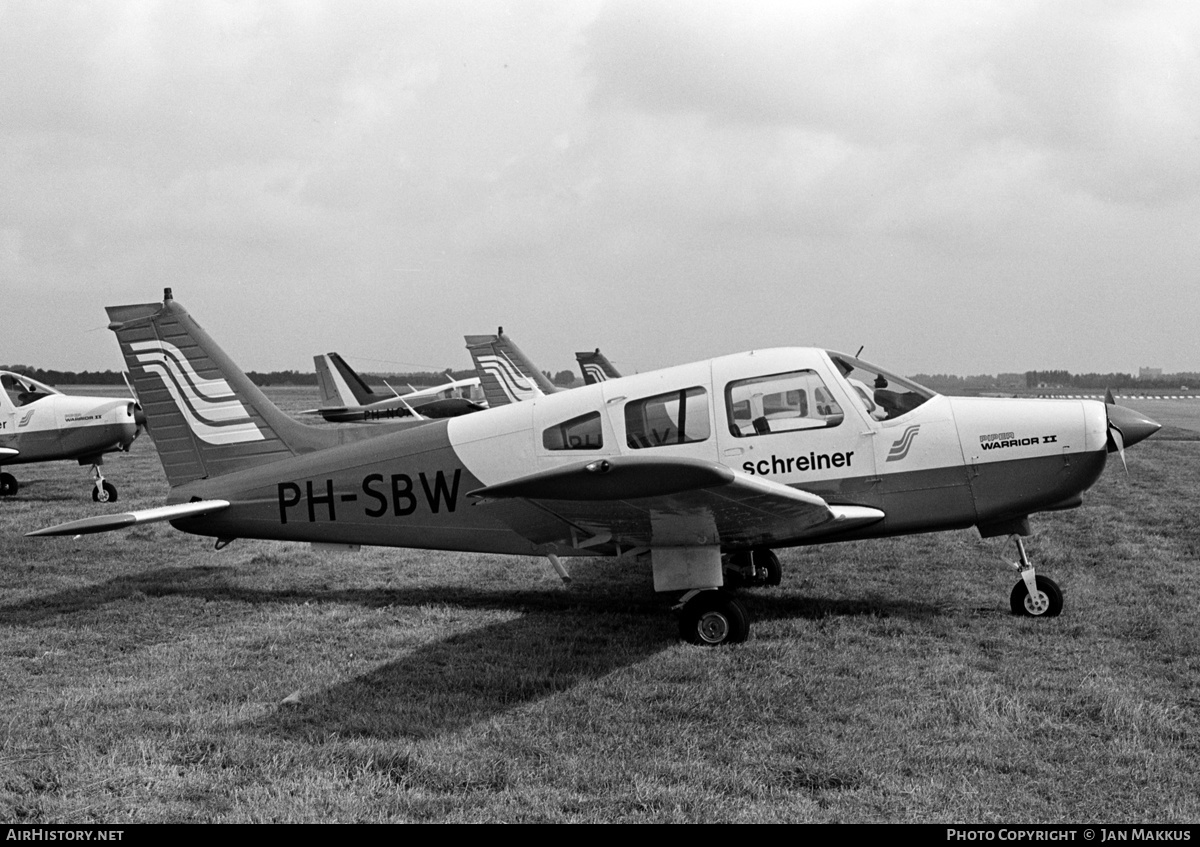 Aircraft Photo of PH-SBW | Piper PA-28-161 Warrior II | Nationale Luchtvaart School - NLS | AirHistory.net #633835
