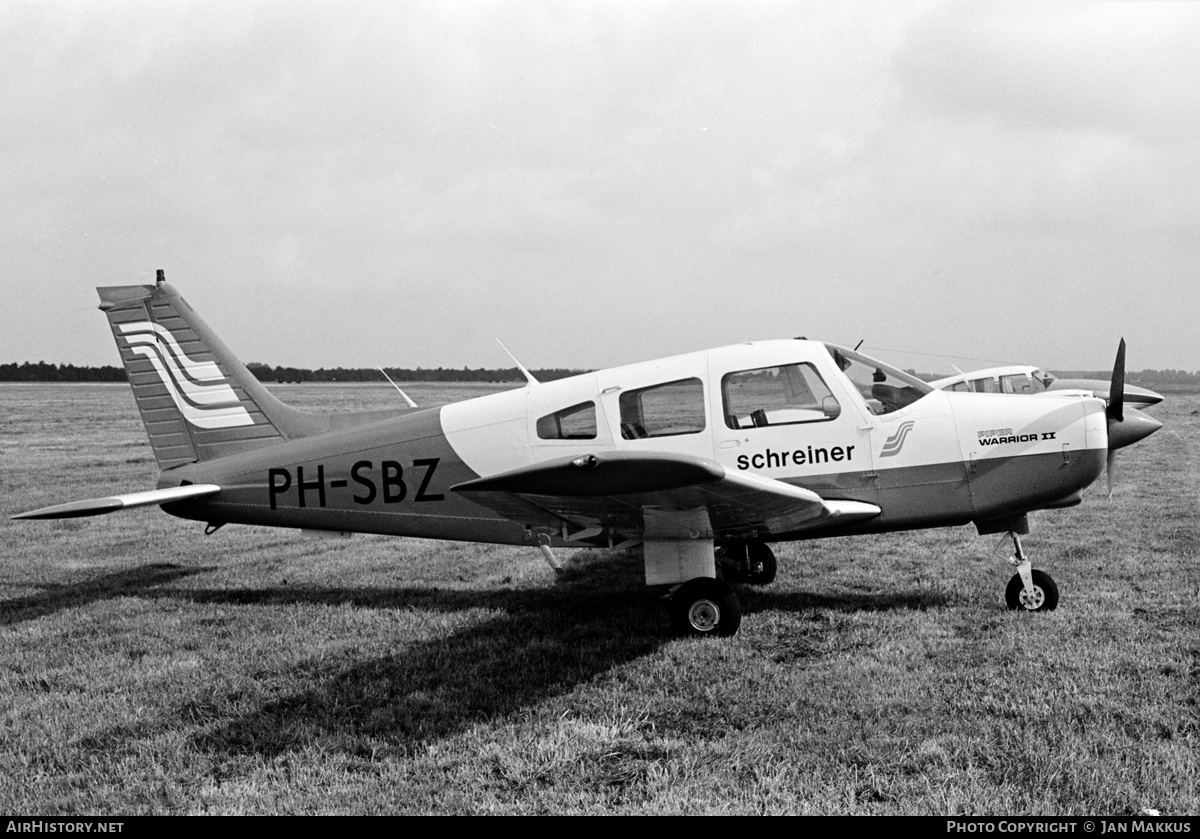 Aircraft Photo of PH-SBZ | Piper PA-28-161 Warrior II | Nationale Luchtvaart School - NLS | AirHistory.net #633839