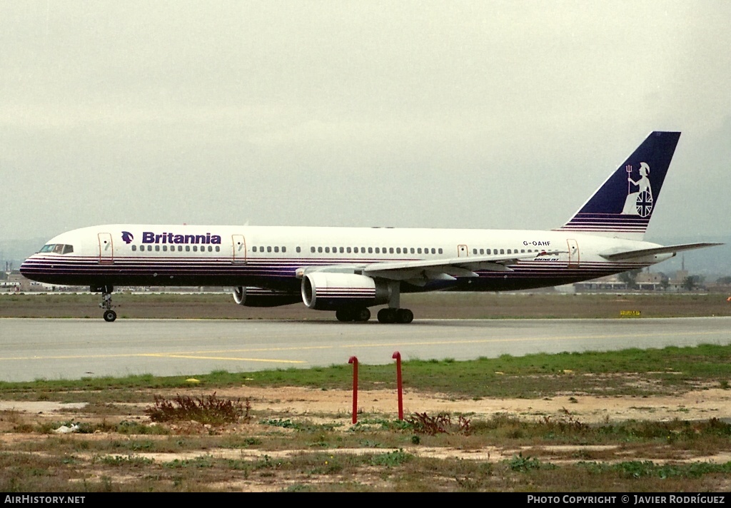 Aircraft Photo of G-OAHF | Boeing 757-27B | Britannia Airways | AirHistory.net #633843