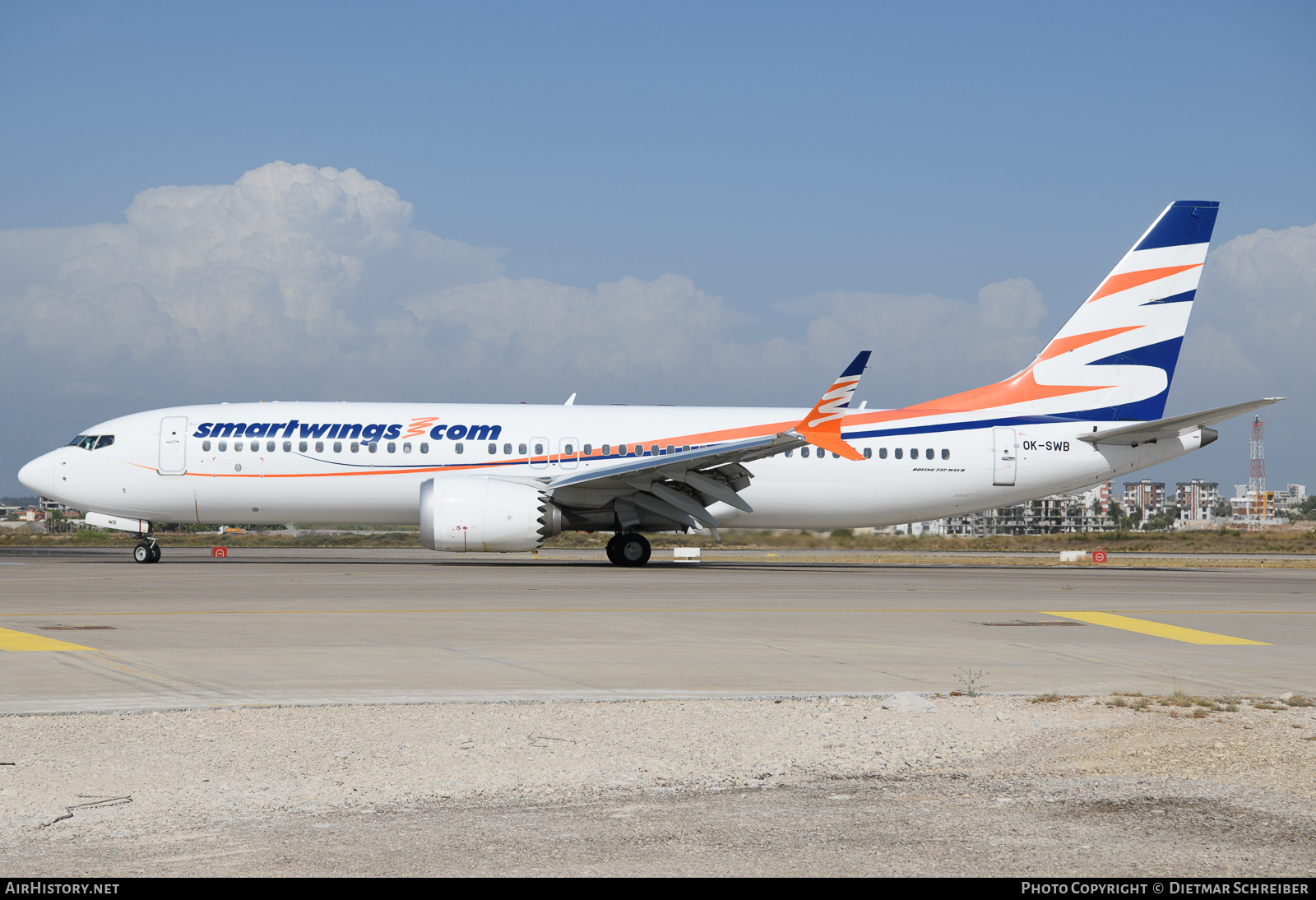 Aircraft Photo of OK-SWB | Boeing 737-8 Max 8 | Smartwings | AirHistory.net #633853
