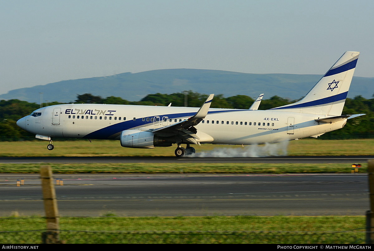 Aircraft Photo of 4X-EKL | Boeing 737-85P | El Al Israel Airlines | AirHistory.net #633860