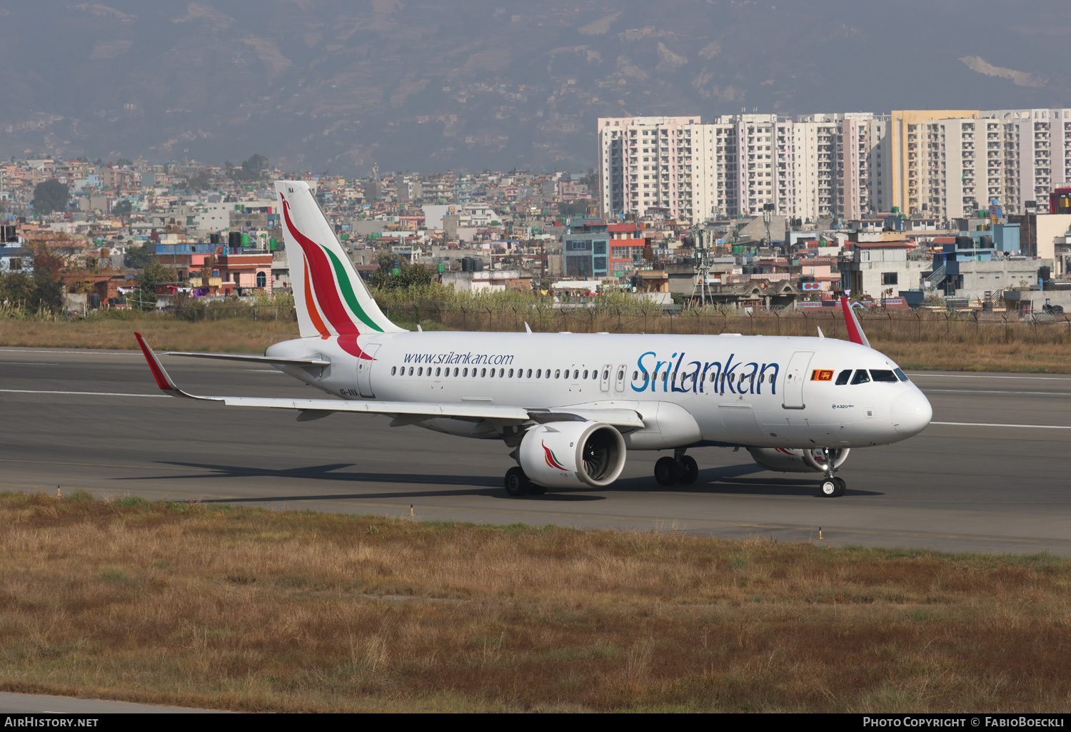 Aircraft Photo of 4R-ANA | Airbus A320-251N | SriLankan Airlines | AirHistory.net #633875