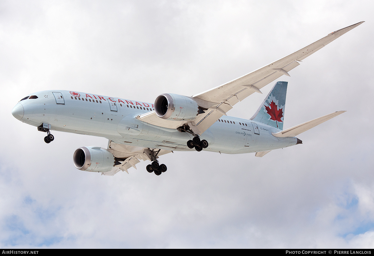 Aircraft Photo of C-GHQY | Boeing 787-8 Dreamliner | Air Canada | AirHistory.net #633881
