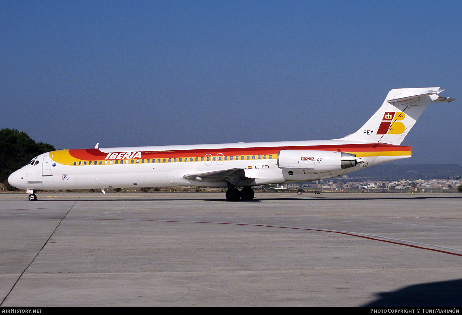 Aircraft Photo of EC-FEY | McDonnell Douglas MD-87 (DC-9-87) | Iberia | AirHistory.net #633882