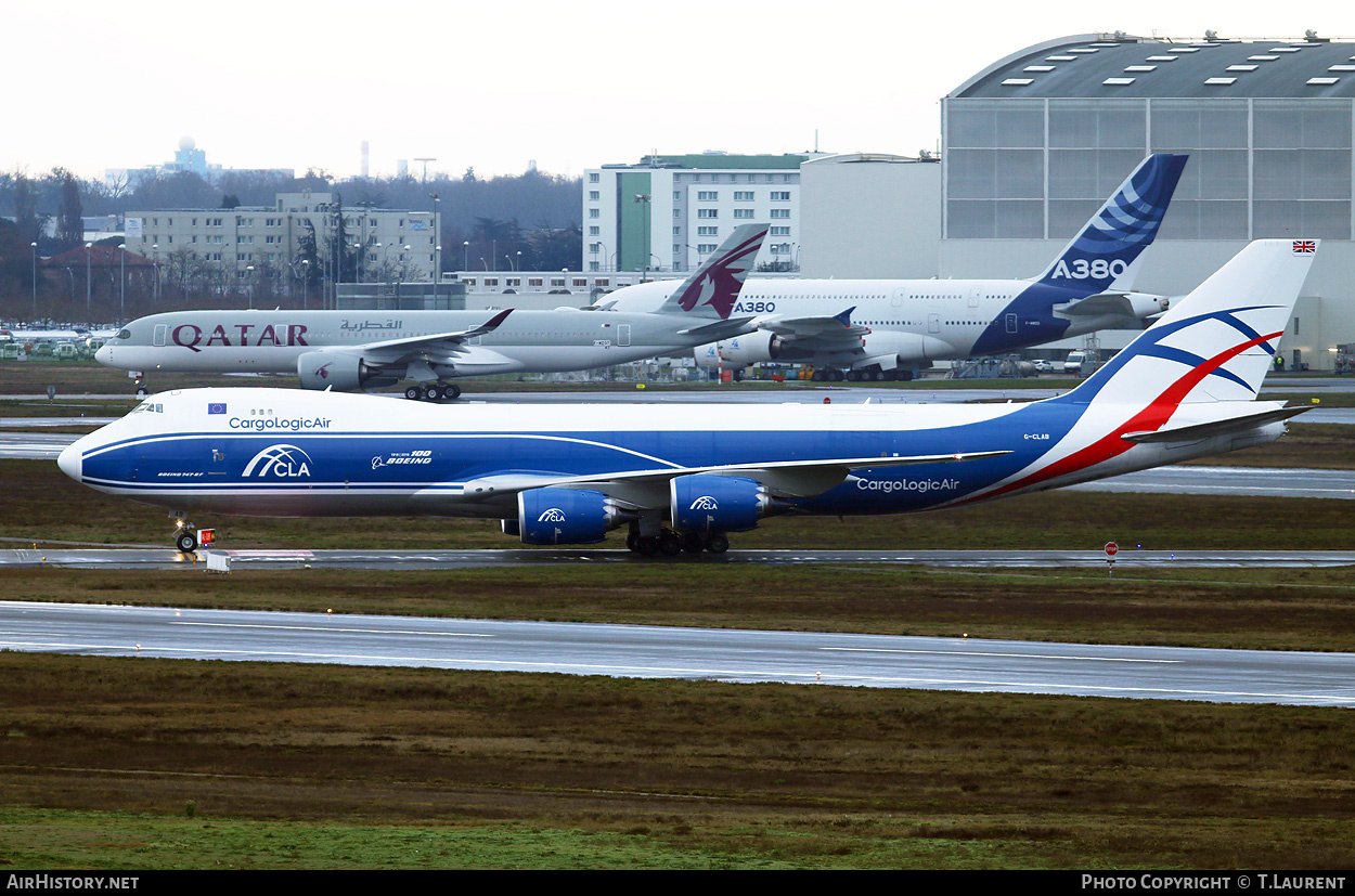 Aircraft Photo of G-CLAB | Boeing 747-83QF/SCD | CargoLogicAir | AirHistory.net #633890