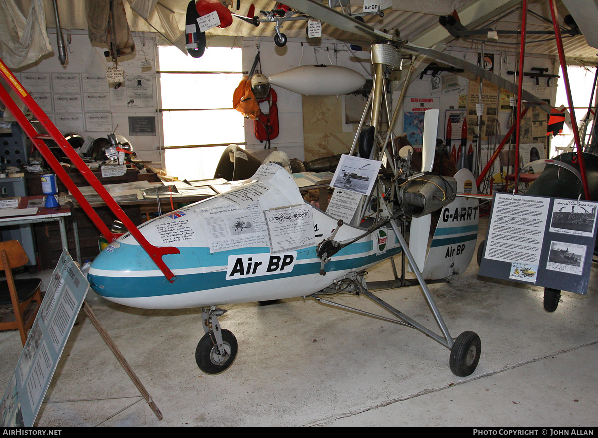 Aircraft Photo of G-ARRT | Wallis WA-116 MC | Air BP | AirHistory.net #633898