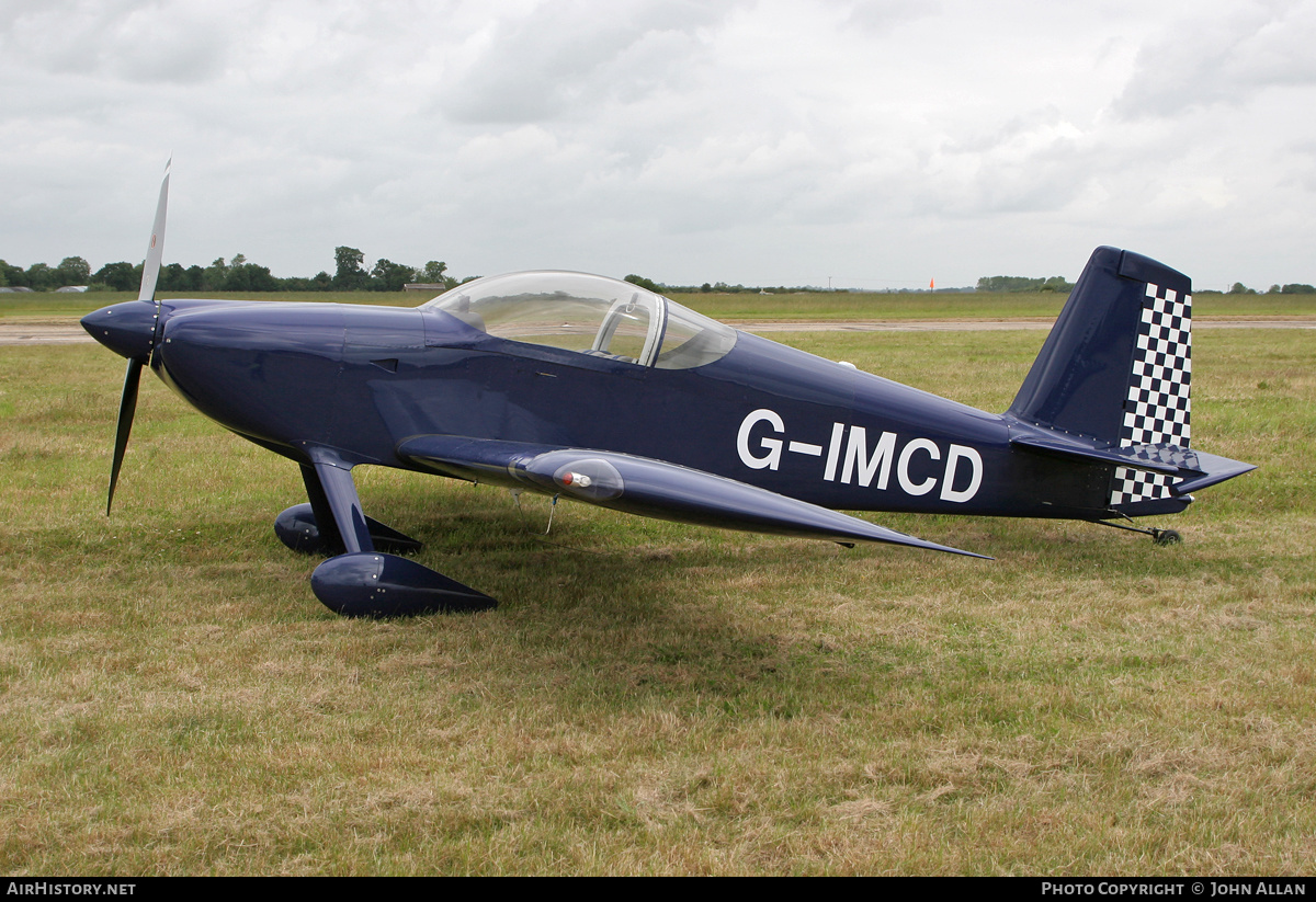 Aircraft Photo of G-IMCD | Van's RV-7 | AirHistory.net #633945