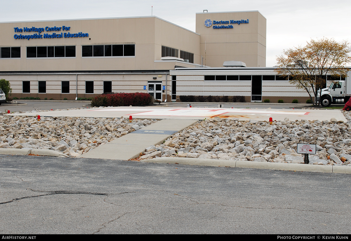 Airport photo of Columbus - OhioHealth Doctors Hospital Heliport in Ohio, United States | AirHistory.net #633962