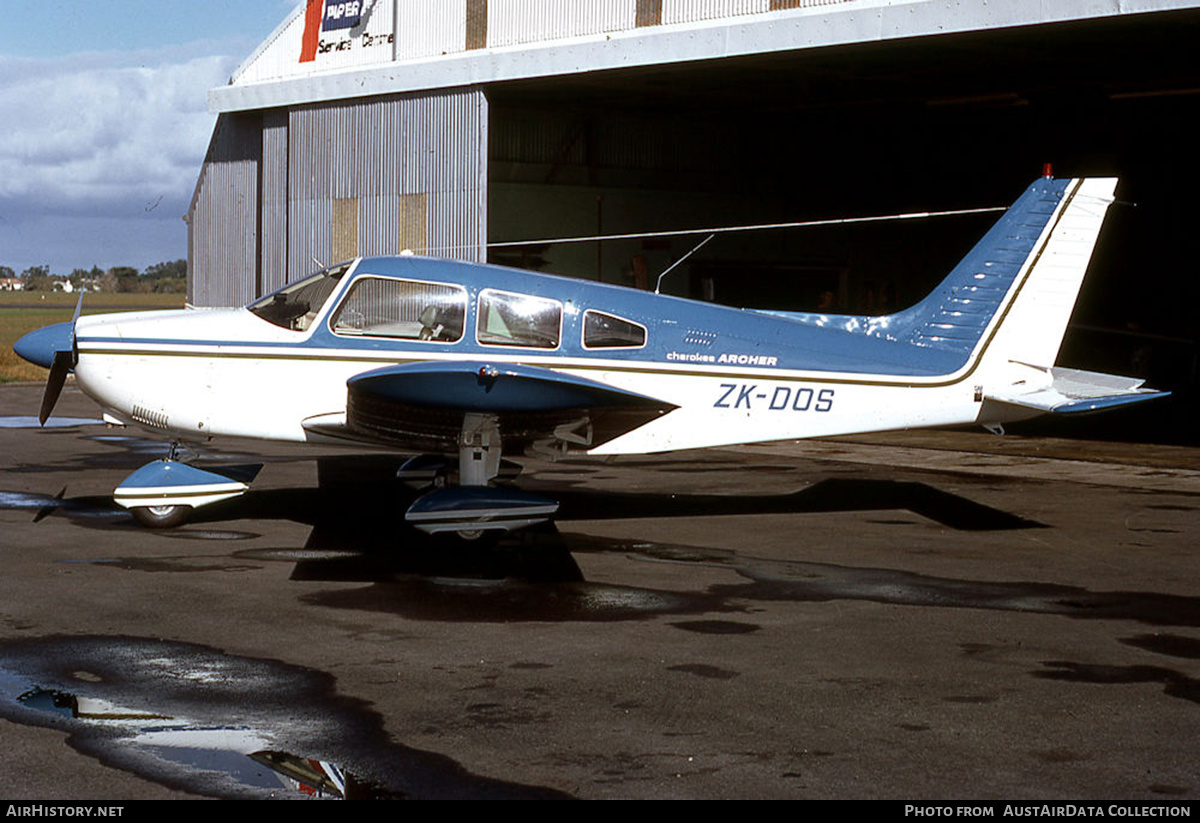 Aircraft Photo of ZK-DOS | Piper PA-28-180 Cherokee Archer | AirHistory.net #633971