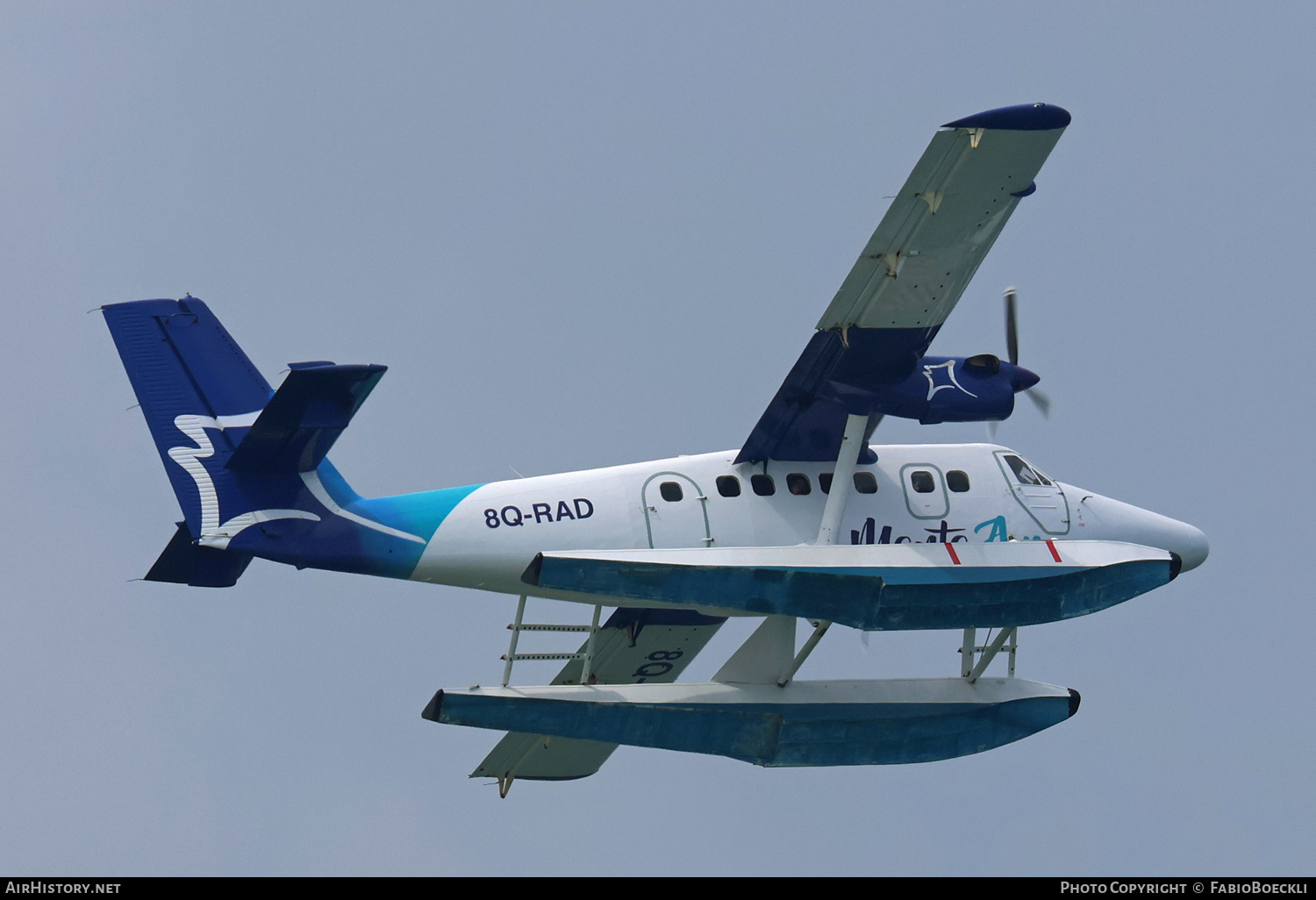 Aircraft Photo of 8Q-RAD | De Havilland Canada DHC-6-300 Twin Otter | Manta Air | AirHistory.net #633979