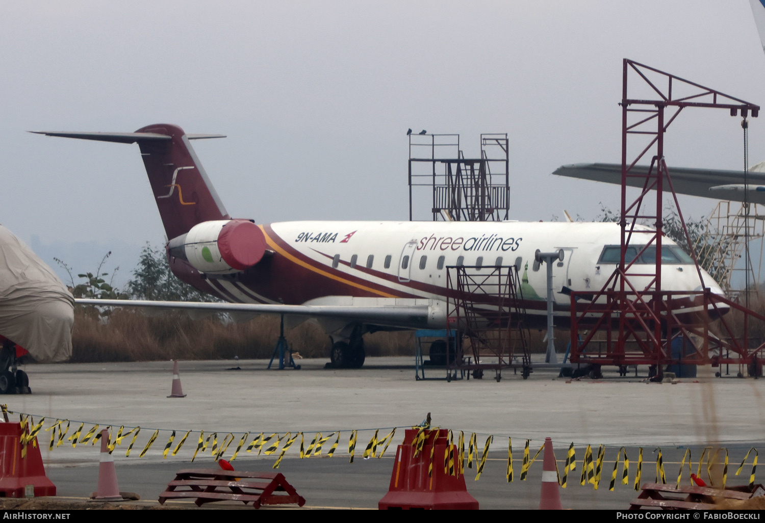 Aircraft Photo of 9N-AMA | Bombardier CRJ-200ER (CL-600-2B19) | Shree Airlines | AirHistory.net #633985