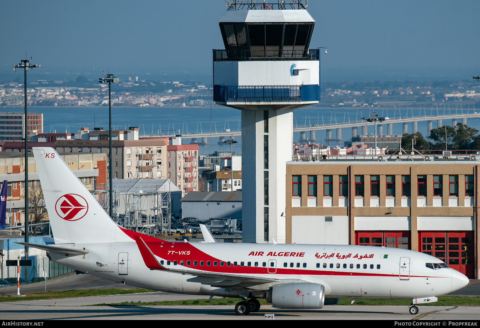 Aircraft Photo of 7T-VKS | Boeing 737-7D6C | Air Algérie | AirHistory.net #633990