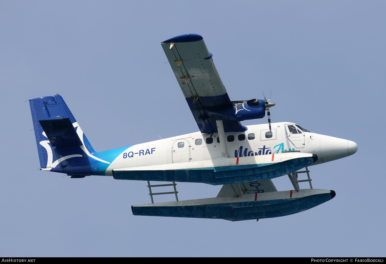 Aircraft Photo of 8Q-RAF | De Havilland Canada DHC-6-200 Twin Otter | Manta Air | AirHistory.net #633997
