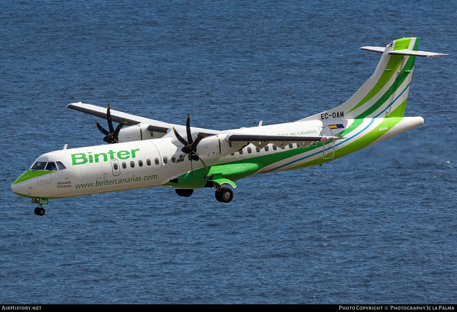 Aircraft Photo of EC-OAM | ATR ATR-72-600 (ATR-72-212A) | Binter Canarias | AirHistory.net #634002
