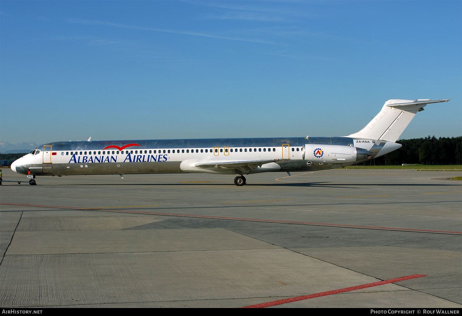 Aircraft Photo of ZA-ASA | McDonnell Douglas MD-82 (DC-9-82) | Albanian Airlines | AirHistory.net #634008