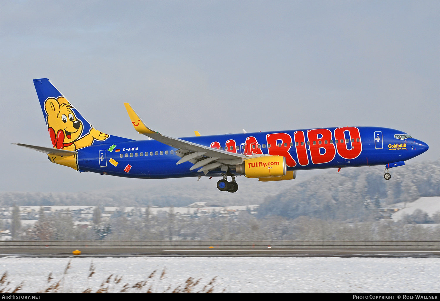 Aircraft Photo of D-AHFM | Boeing 737-8K5 | TUIfly | AirHistory.net #634010