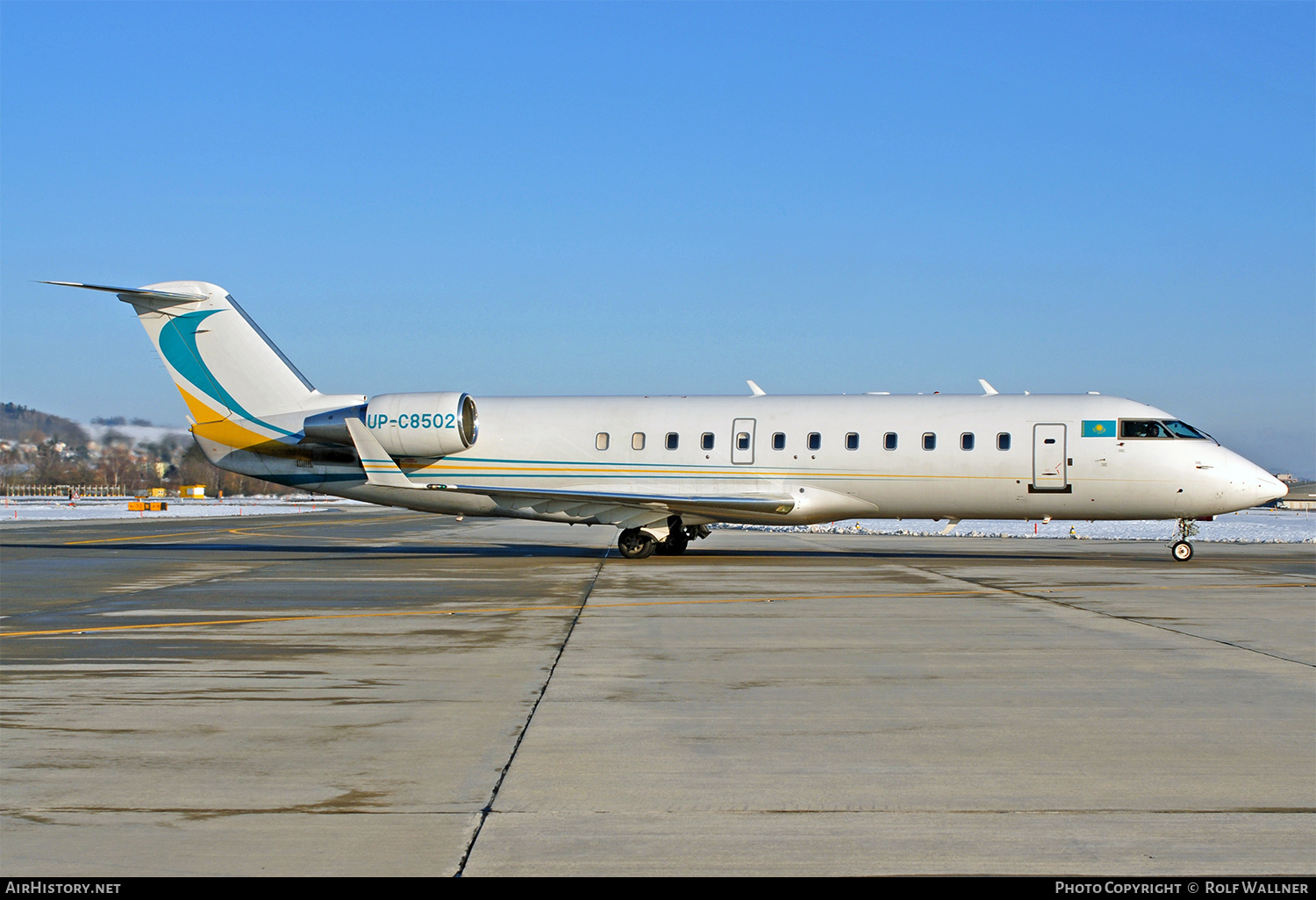 Aircraft Photo of UP-C8502 | Bombardier Challenger 850 (CRJ-200SE/CL-600-2B19) | AirHistory.net #634029