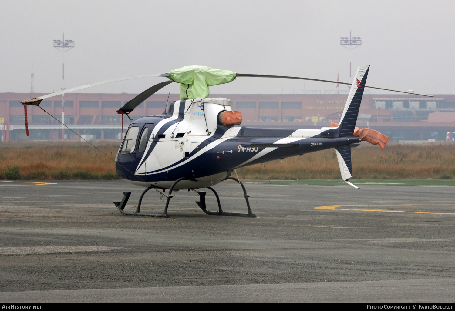 Aircraft Photo of 9N-AGU | Aerospatiale AS-350BA Ecureuil | Mustang Helicopter | AirHistory.net #634042