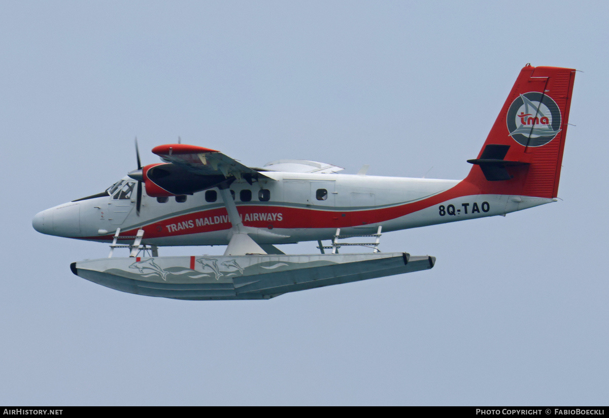 Aircraft Photo of 8Q-TAO | De Havilland Canada DHC-6-300 Twin Otter | Trans Maldivian Airways - TMA | AirHistory.net #634054