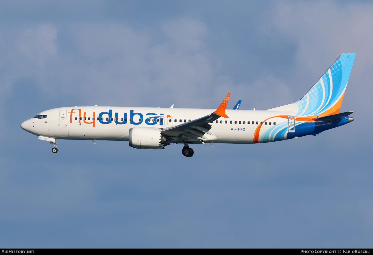 Aircraft Photo of A6-FPD | Boeing 737-8 Max 8 | Flydubai | AirHistory.net #634058