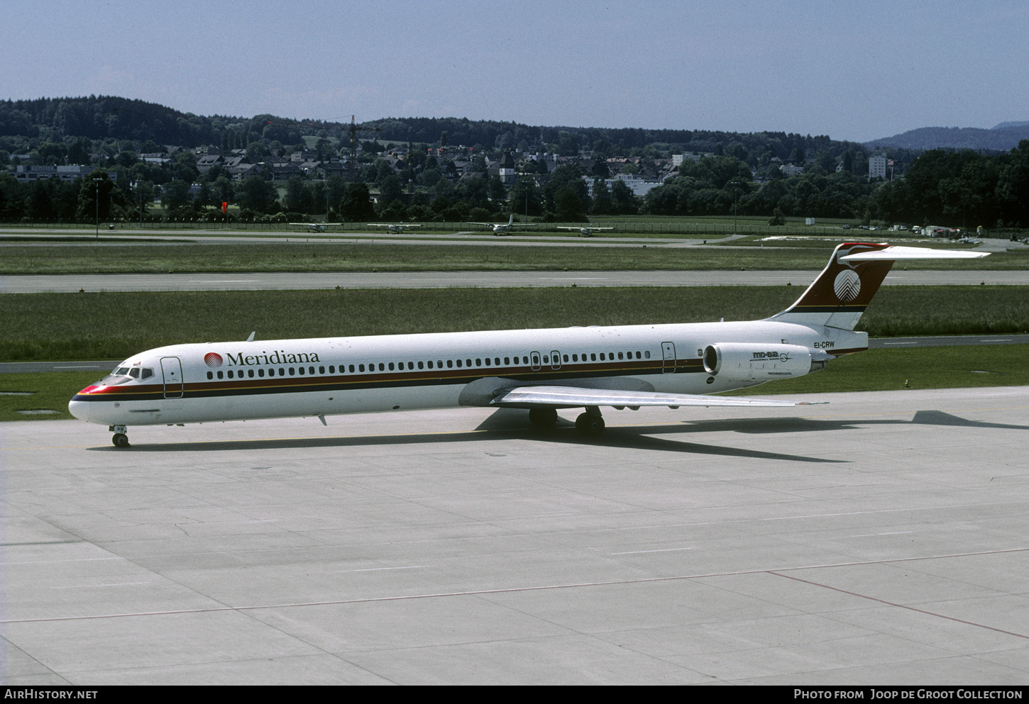 Aircraft Photo of EI-CRW | McDonnell Douglas MD-83 (DC-9-83) | Meridiana | AirHistory.net #634059
