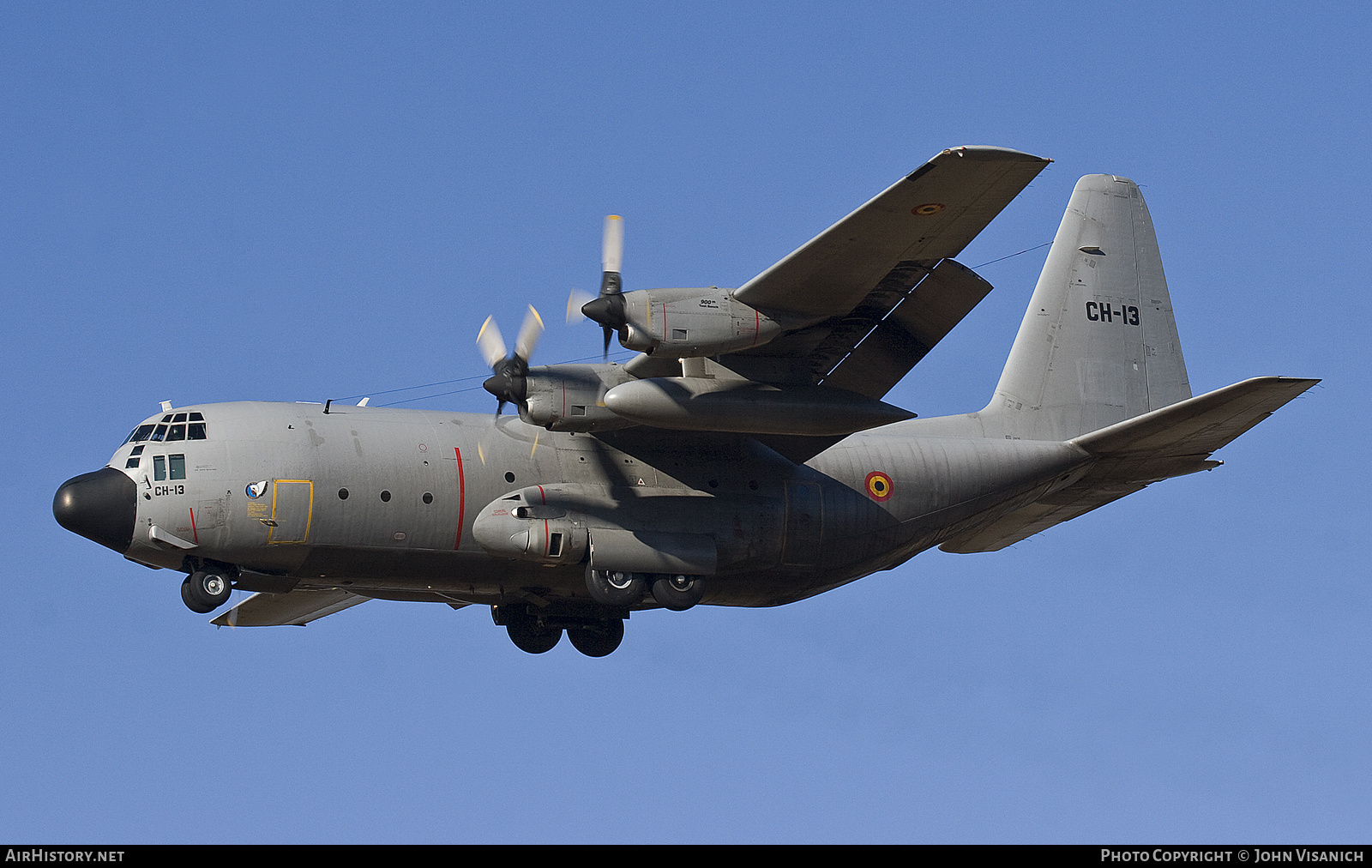 Aircraft Photo of CH-13 | Lockheed C-130H Hercules | Belgium - Air Force | AirHistory.net #634065