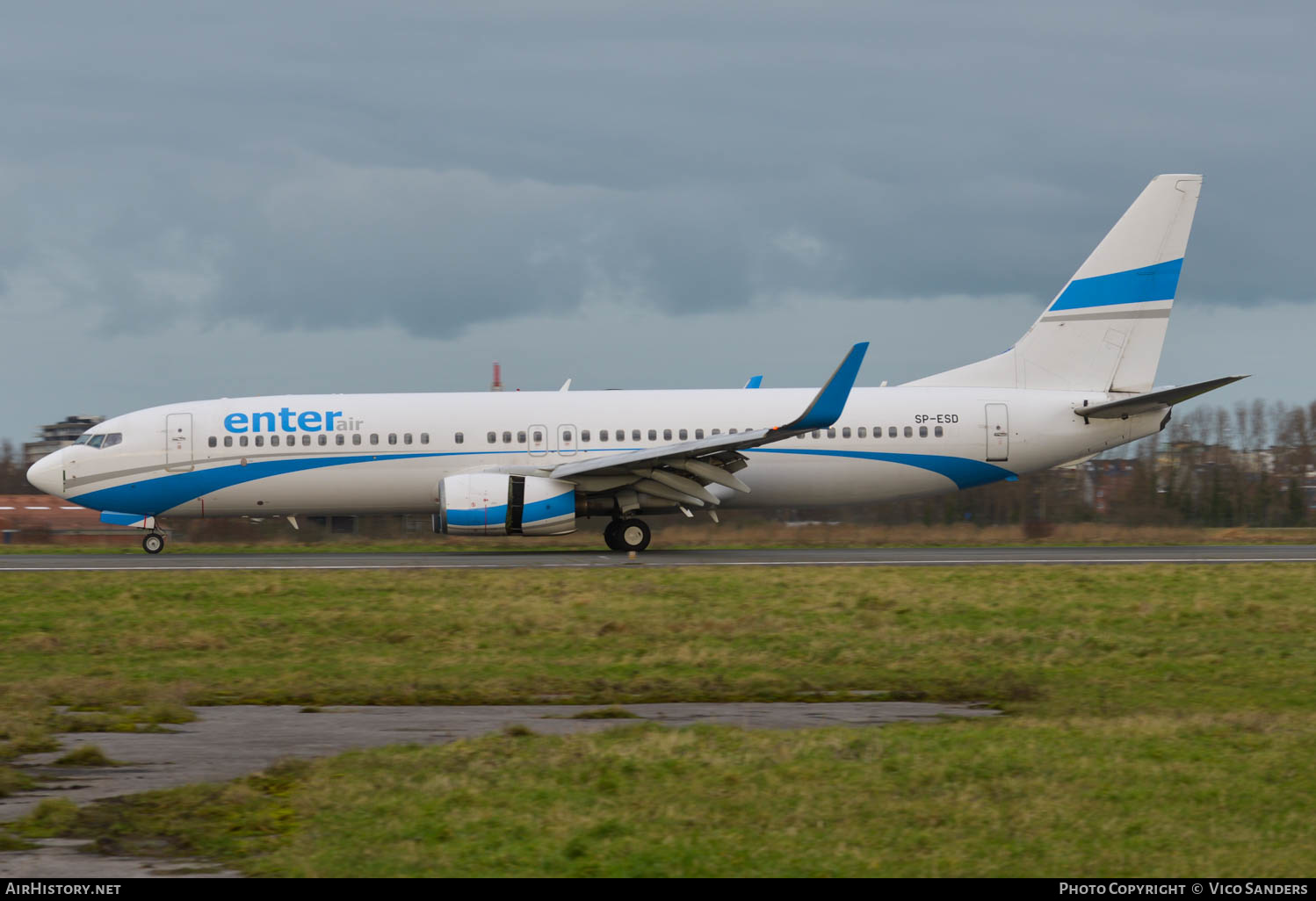 Aircraft Photo of SP-ESD | Boeing 737-8AS | Enter Air | AirHistory.net #634068