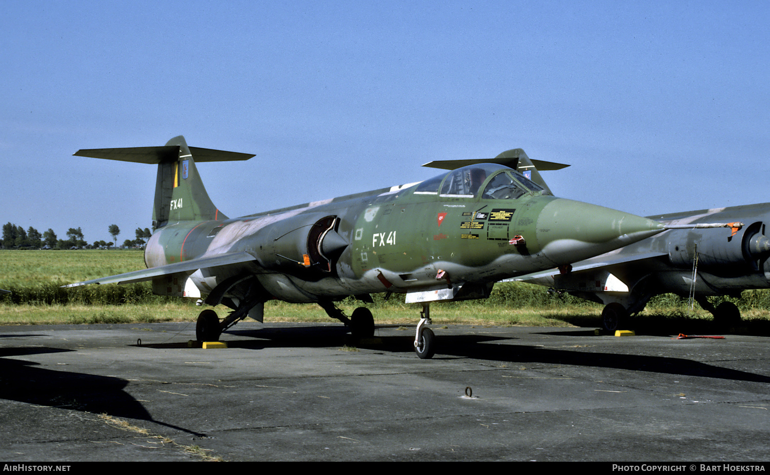 Aircraft Photo of FX41 | Lockheed F-104G Starfighter | Belgium - Air Force | AirHistory.net #634072