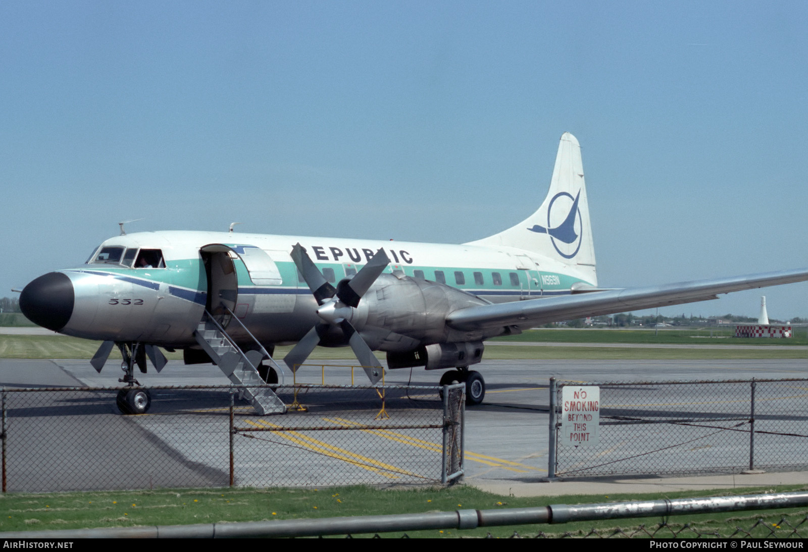 Aircraft Photo of N969N | Convair 580 | Republic Airlines | AirHistory.net #634073
