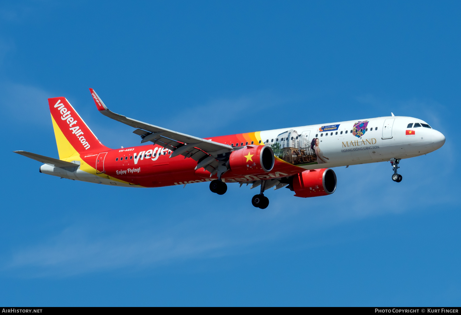 Aircraft Photo of VN-A653 | Airbus A321-271N | VietJet Air | AirHistory.net #634075