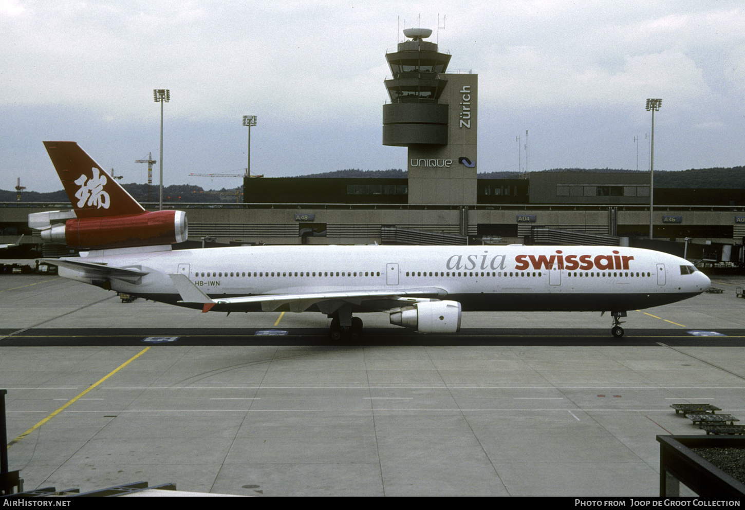 Aircraft Photo of HB-IWN | McDonnell Douglas MD-11 | Swissair Asia | AirHistory.net #634084