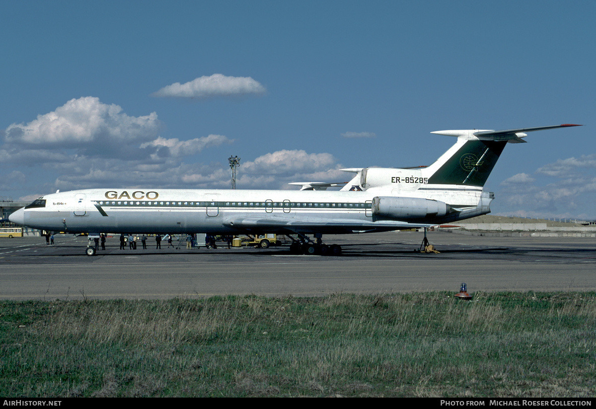 Aircraft Photo of ER-85285 | Tupolev Tu-154B-1 | GACO Kavkasia | AirHistory.net #634098